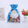 Christmas Cute Santa Claus Snowman Deer Pe Party Gift Bags 1 Piece