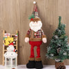 Christmas Cute Santa Claus Snowman Elk Cloth Party Doll Ornaments