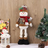 Christmas Cute Santa Claus Snowman Elk Cloth Party Doll Ornaments