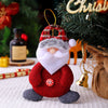 Christmas Cute Santa Claus Snowman Elk Cloth Party Festival Hanging Ornaments