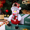 Christmas Cute Santa Claus Snowman Elk Cloth Party Festival Hanging Ornaments