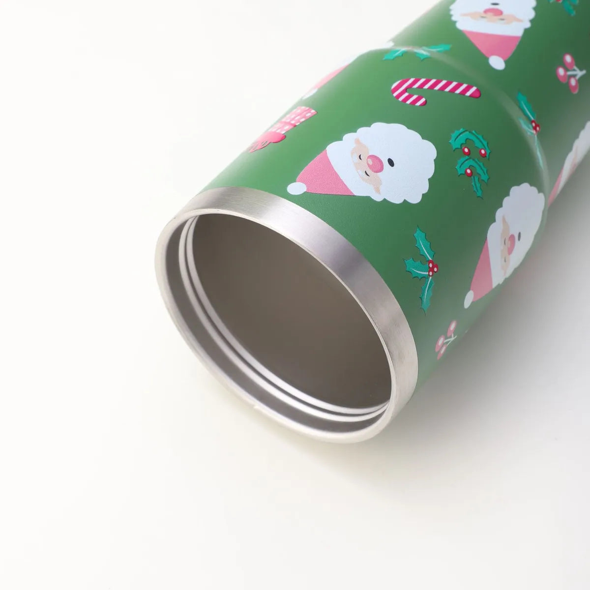 Christmas Cute Santa Claus Snowman Snowflake 201 Stainless Steel 304 Stainless Steel Thermos Cup 1 Piece