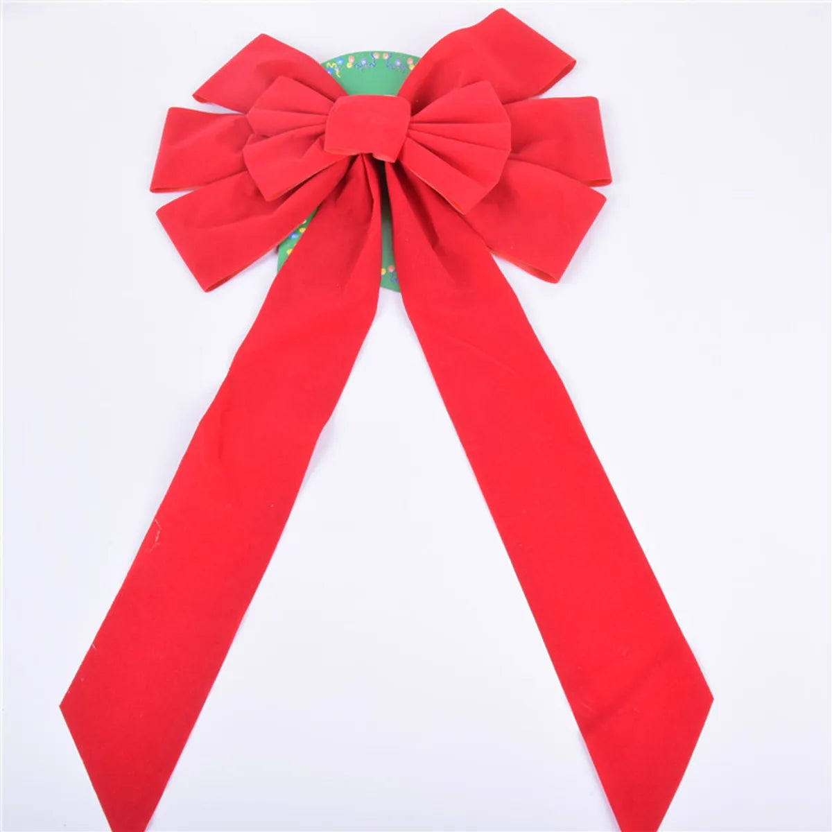 Christmas Decoration Flocking Bow Christmas Tree Small Pendant 5.5cm Bow Christmas Supplies 12/Package Spot