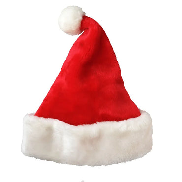 Christmas Ethnic Style Solid Color Cloth Holiday Party Christmas Hat