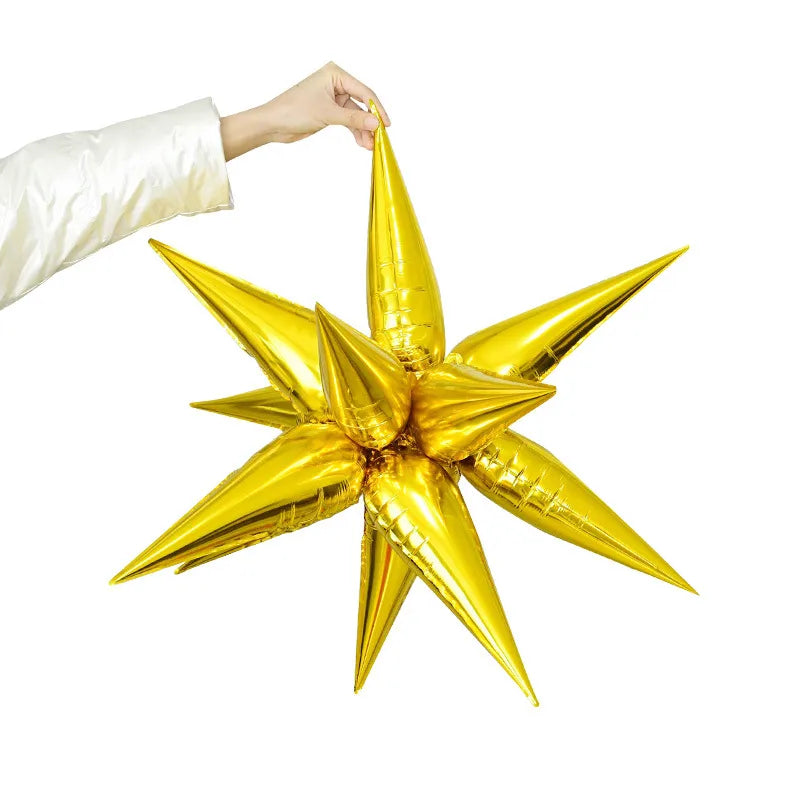 Christmas Exaggerated Star Aluminum Film Party Festival Balloons