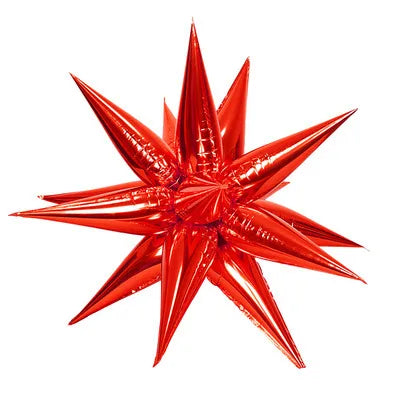 Christmas Exaggerated Star Aluminum Film Party Festival Balloons