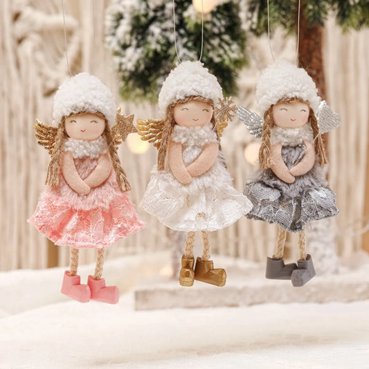 Christmas Fashion Angel Cloth Party Hanging Ornaments 1 Piece