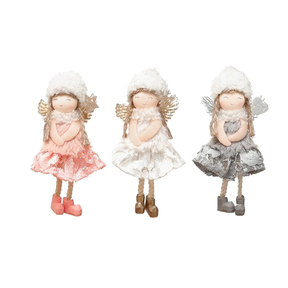 Christmas Fashion Angel Cloth Party Hanging Ornaments 1 Piece