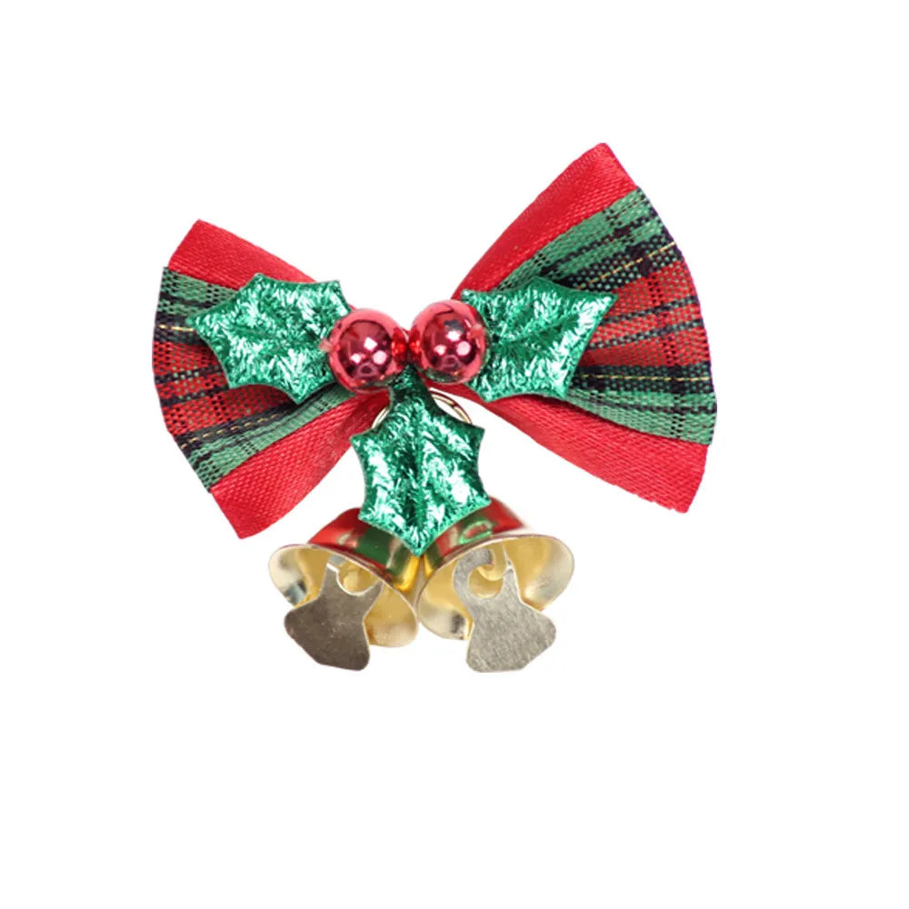 Christmas Fashion Bow Knot Cloth Party Decorative Props 1 Piece