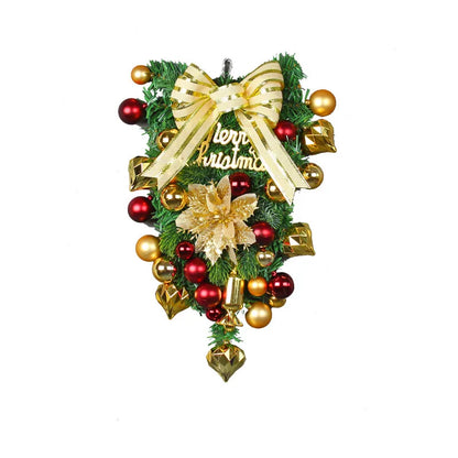 Christmas Fashion Bow Knot Plastic Iron Party Hanging Ornaments