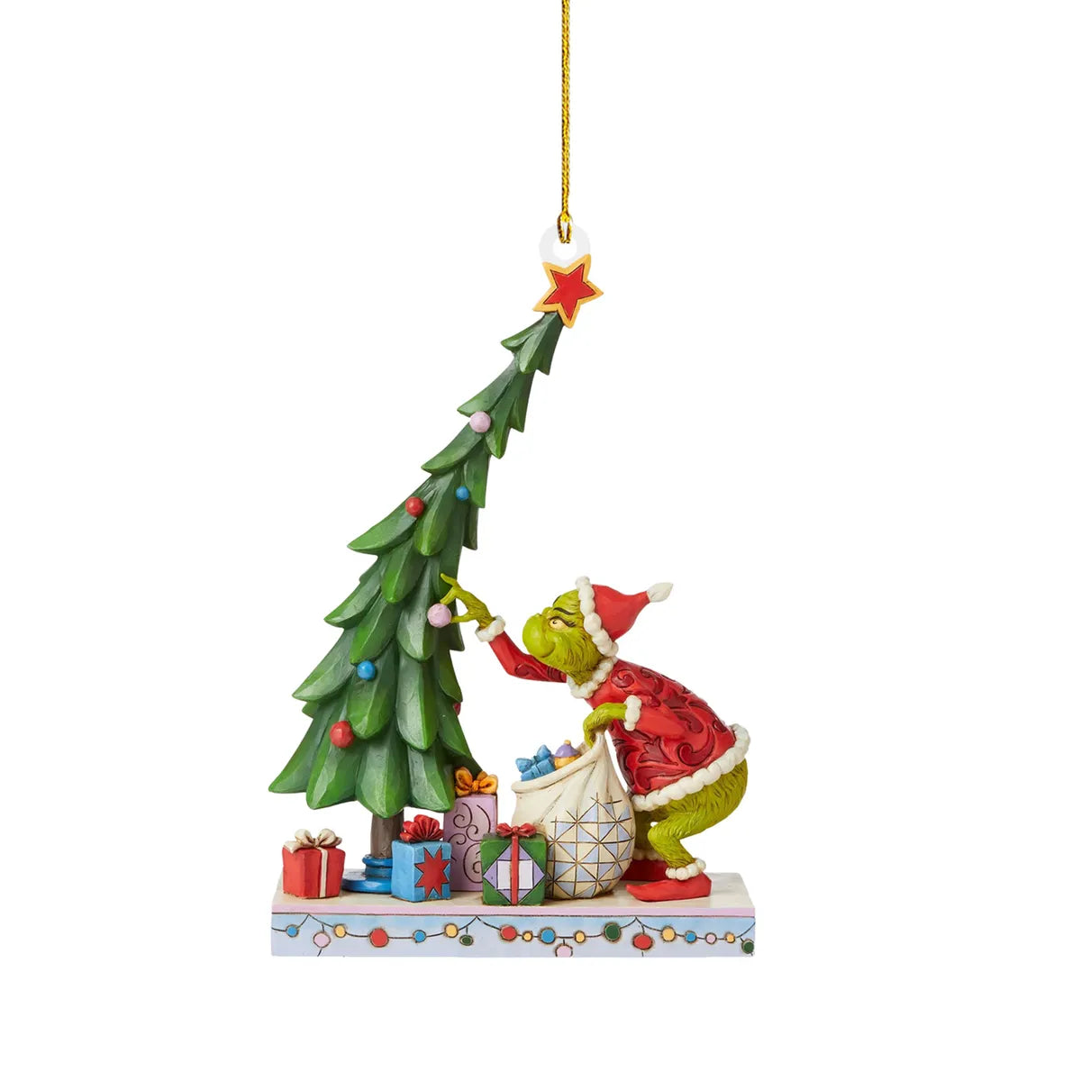 Christmas Fashion Cartoon Arylic Party Hanging Ornaments 1 Piece