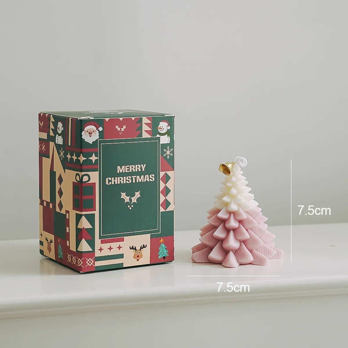 Christmas Fashion Christmas Tree Paraffin Daily Candle 1 Piece