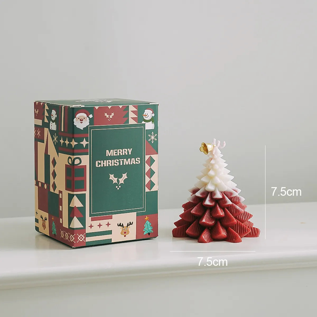 Christmas Fashion Christmas Tree Paraffin Daily Candle 1 Piece