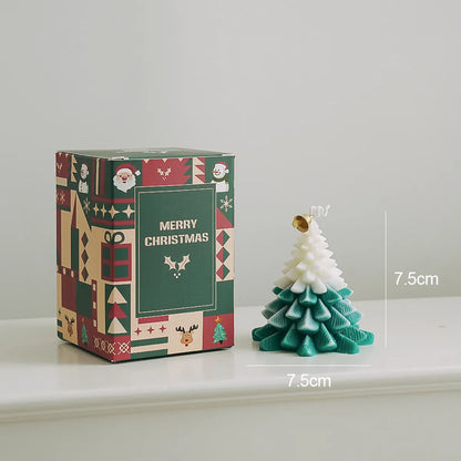 Christmas Fashion Christmas Tree Paraffin Daily Candle 1 Piece