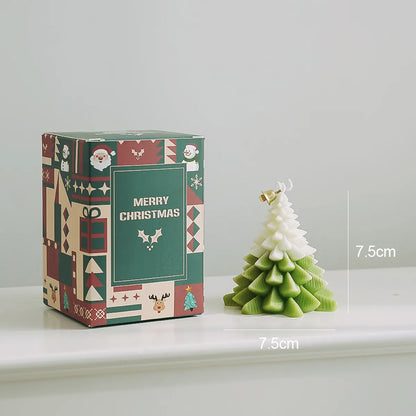 Christmas Fashion Christmas Tree Paraffin Daily Candle 1 Piece