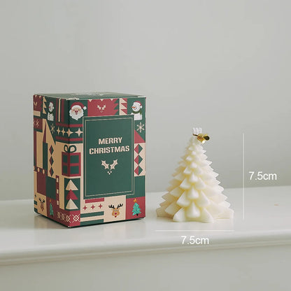 Christmas Fashion Christmas Tree Paraffin Daily Candle 1 Piece