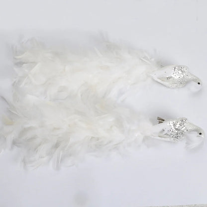 Christmas Fashion Peacock Feather Party Decorative Props 1 Piece