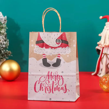 Christmas Fashion Santa Claus Letter Kraft Paper Festival Gift Wrapping Supplies 1 Piece