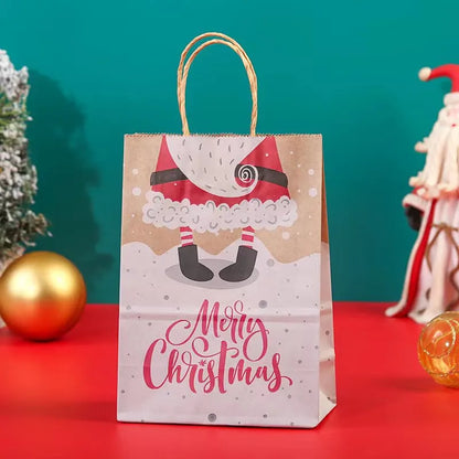 Christmas Fashion Santa Claus Letter Kraft Paper Festival Gift Wrapping Supplies 1 Piece