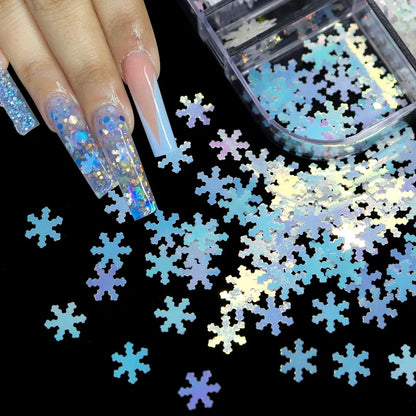 Christmas Fashion Snowflake Pet Nail Decoration Accessories