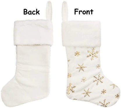 Christmas Fashion Snowflake Polyester Party Christmas Socks