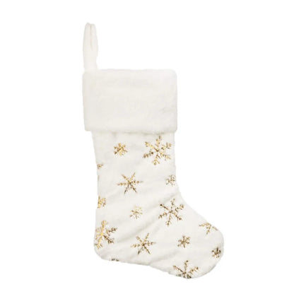 Christmas Fashion Snowflake Polyester Party Christmas Socks