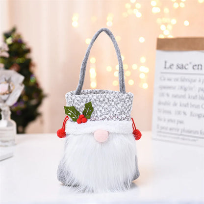 Christmas Fashion Solid Color Cloth Party Gift Bags 1 Piece