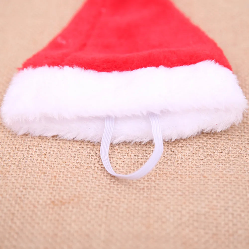 Christmas Flannel Plush Pet Hats Decorations Wholesale Nihaojewelry