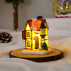 Christmas House Resin Party Ornaments