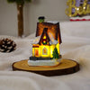 Christmas House Resin Party Ornaments