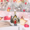 Christmas House Resin Party Ornaments