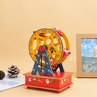 Christmas IG Style Cute Ferris Wheel Wood Party Festival Ornaments