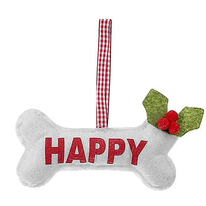 Christmas IG Style Cute Letter Unforgettable Cloth Nonwoven Party Festival Hanging Ornaments