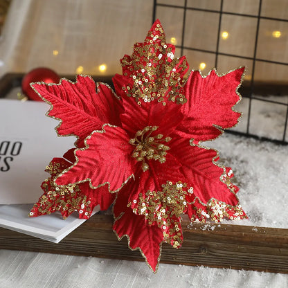 Christmas IG Style Sweet Flower Cloth Party Festival Decorative Props