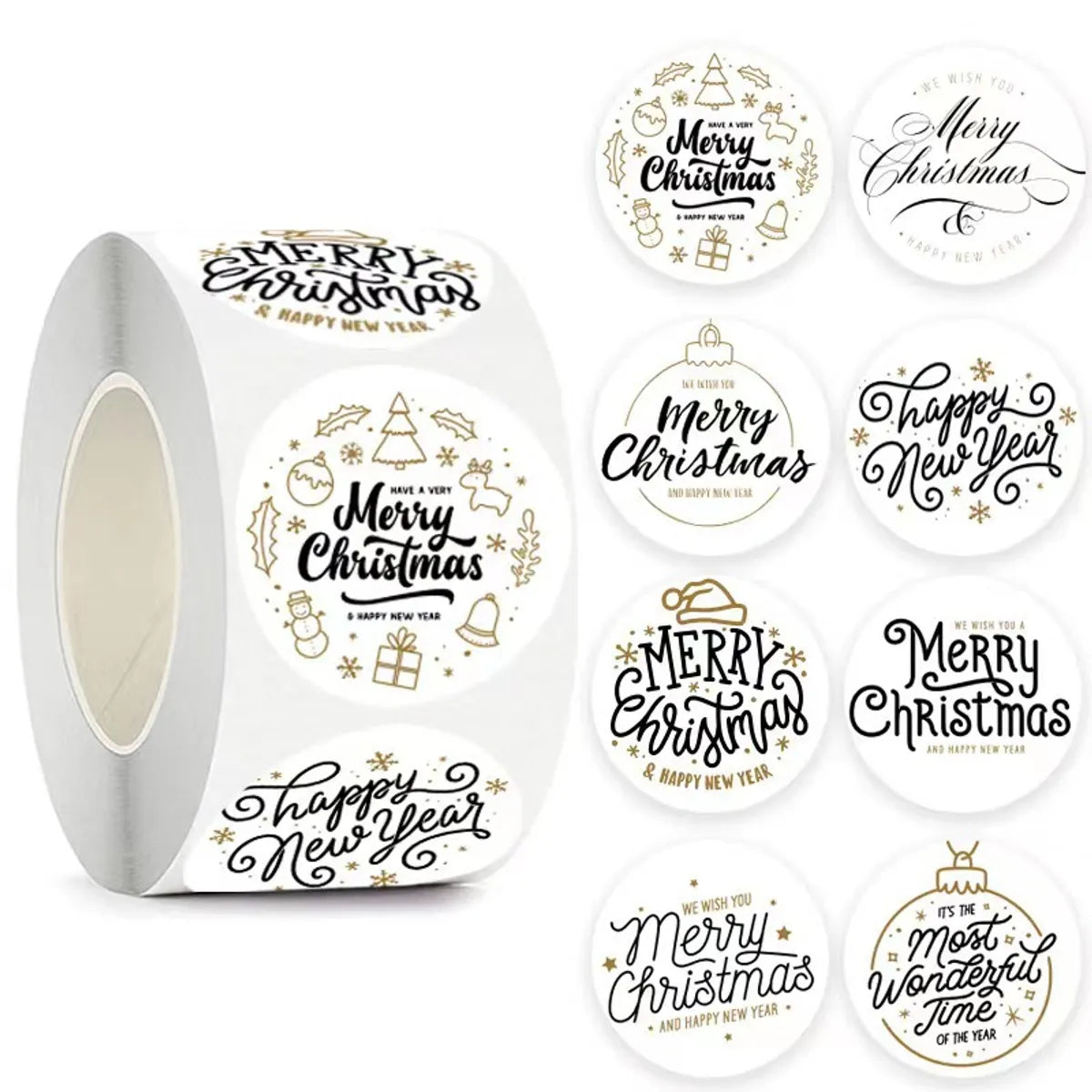 Christmas Letter Paper Party Gift Stickers