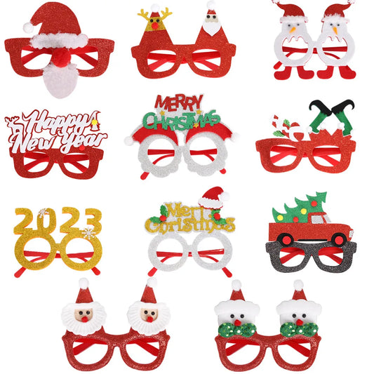 Christmas Letter Snowman Plastic Costume Props Party Decorations