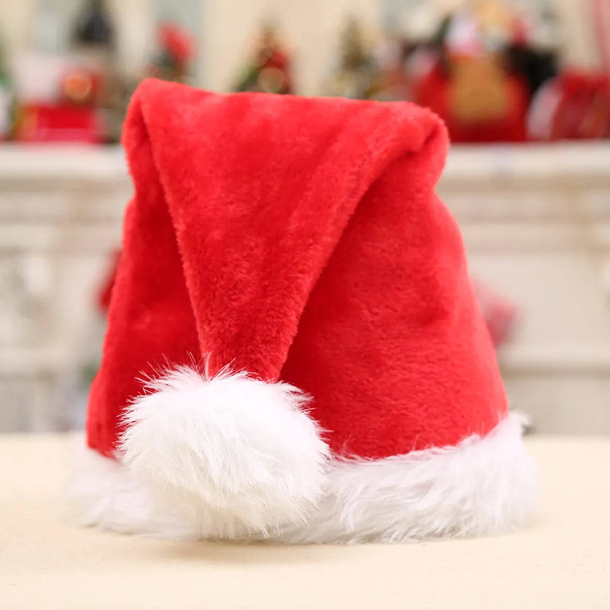 Christmas Modern Style Christmas Hat Plush Party Costume Props