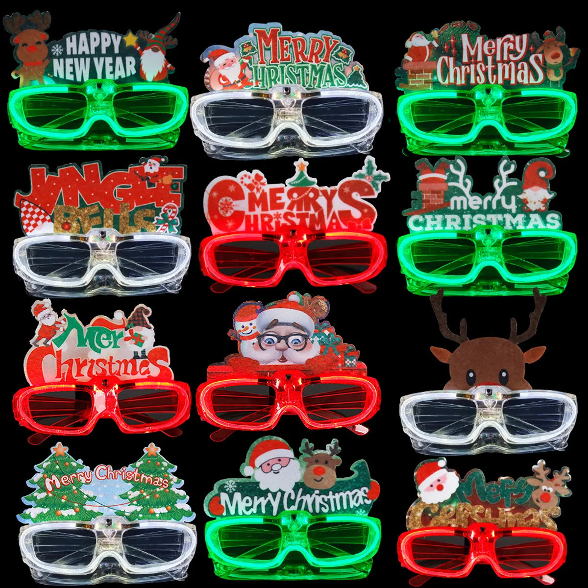 Christmas Modern Style Classic Style Letter Plastic Nonwoven Party Festival Glasses