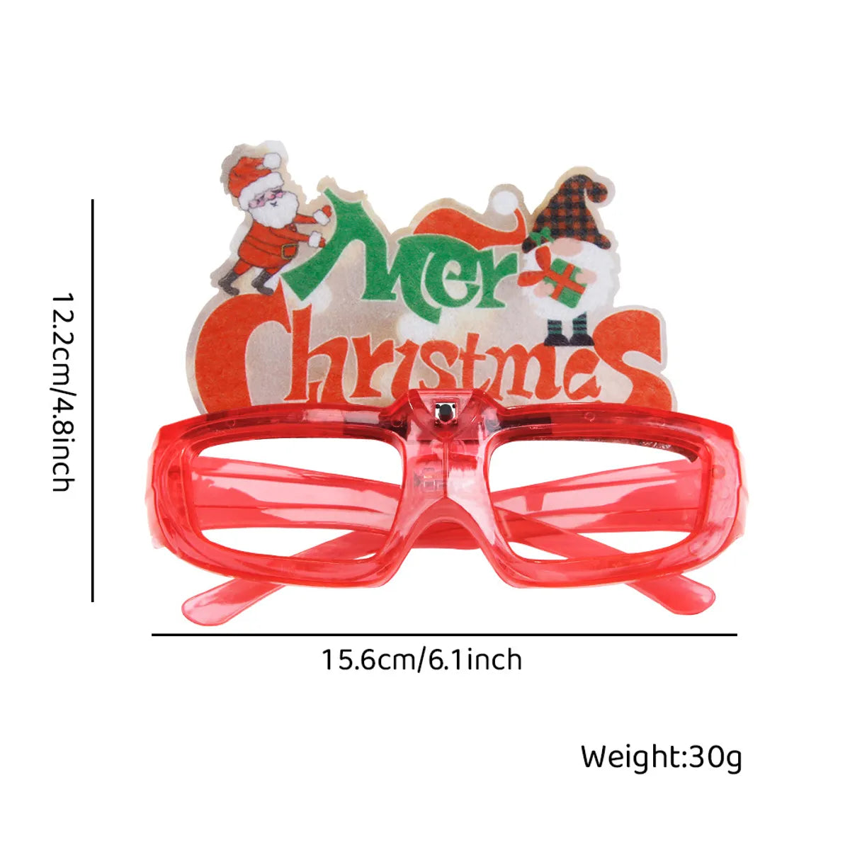 Christmas Modern Style Classic Style Letter Plastic Nonwoven Party Festival Glasses