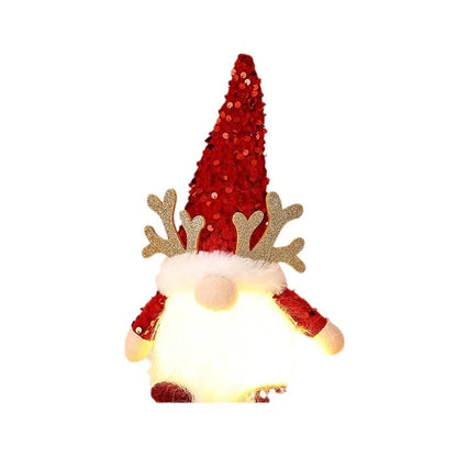 Christmas Modern Style Classic Style Santa Claus Antlers Party Festival Ornaments Lightings