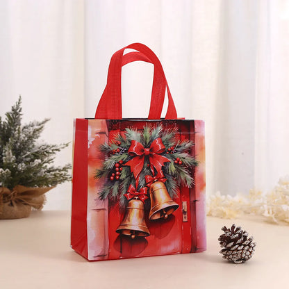 Christmas Nordic Style Christmas Tree Santa Claus Nonwoven Party Festival Gift Wrapping Supplies Gift Bags