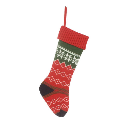 Christmas Nordic Style Classic Style Color Block Party Festival Christmas Socks