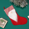 Christmas Nordic Style Cute Santa Claus Nonwoven Party Festival Christmas Socks