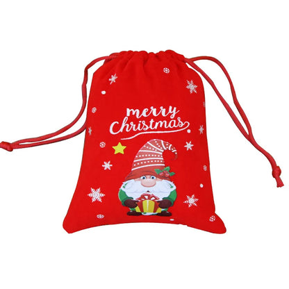 Christmas Nordic Style Household Modern Style Christmas Tree Santa Claus Party Festival Gift Wrapping Supplies Gift Bags