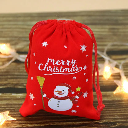 Christmas Nordic Style Household Modern Style Christmas Tree Santa Claus Party Festival Gift Wrapping Supplies Gift Bags