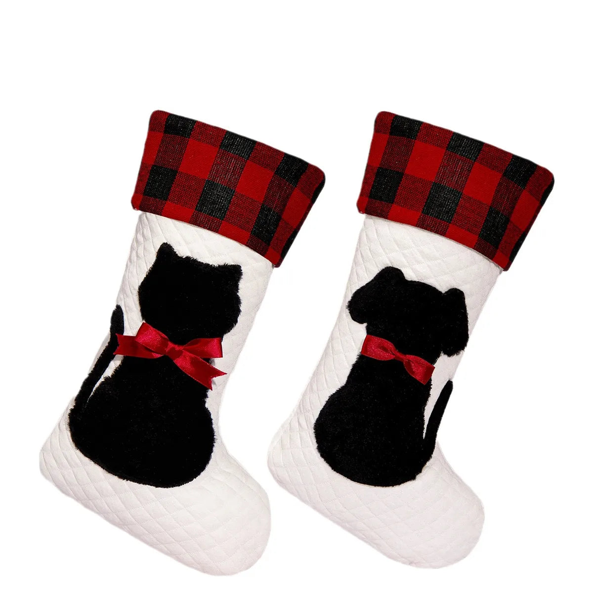 Christmas Nordic Style Modern Style Dog Cat Party Christmas Socks Gift Bags