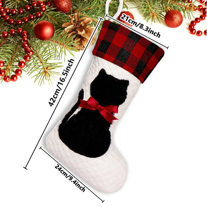 Christmas Nordic Style Modern Style Dog Cat Party Christmas Socks Gift Bags