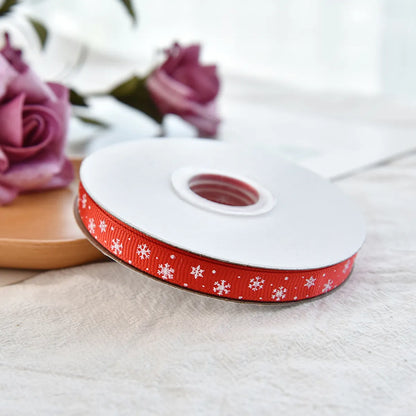 Christmas Ribbon Spot 1cm Small Roll  Ribbon Gift Wrapping Ribbon