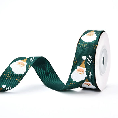 Christmas Ribbon Spot 1cm Small Roll  Ribbon Gift Wrapping Ribbon