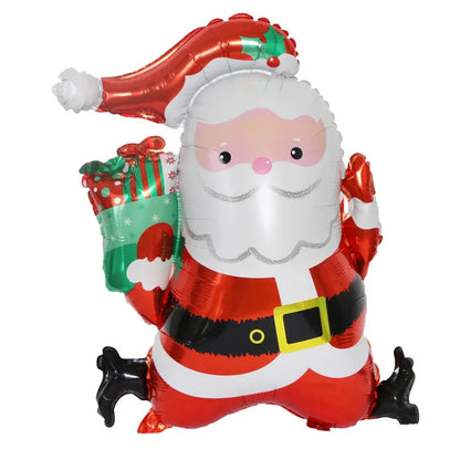 Christmas Santa Claus Aluminum Film Party Balloons